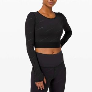 NWOT Lululemon Wunder Train Long Sleeve Crop Special Edition